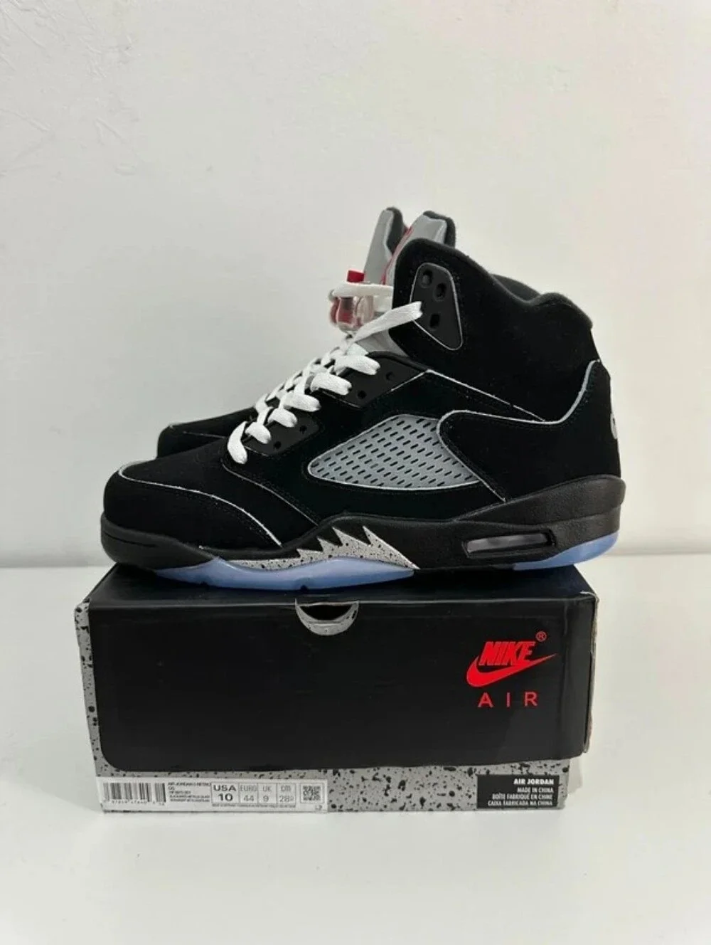 Air Jordan 5 Retro Black Metalic